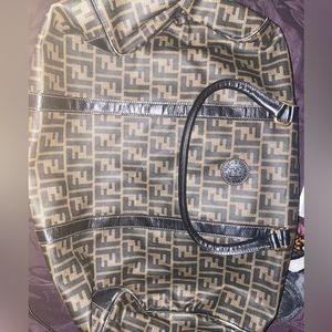 FENDI DUFFLE WITH MATCHING BACKPACK